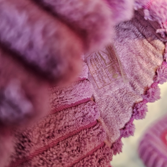 Free People Barbiecore Orchid Two Days In Ibiza Platform Slide Sandel Textured - Picture 6 of 9